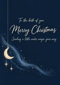 Load image into Gallery viewer, Christmas - Personalised Card — with punch holes

