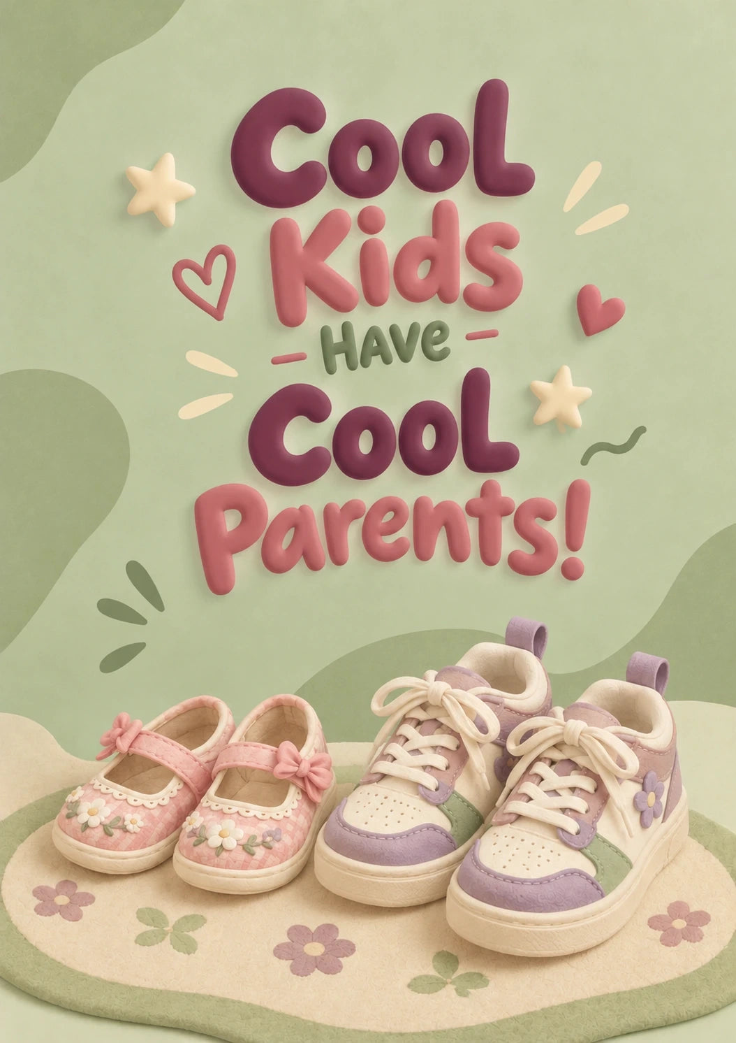 New baby - Personalised Card — with punch holes