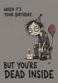 Load image into Gallery viewer, Halloween - Personalised Card — with punch holes
