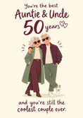 Load image into Gallery viewer, Anniversary - Personalised Card — with punch holes
