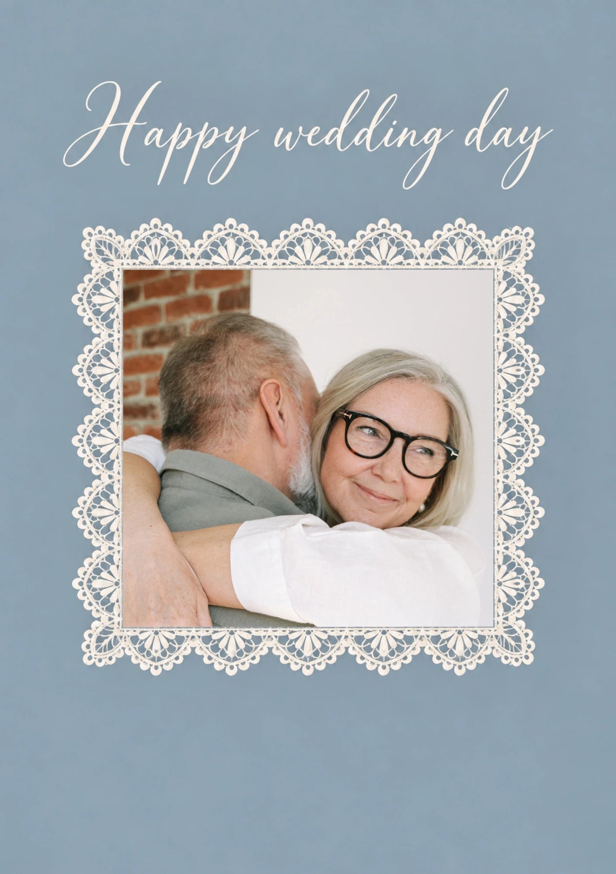 Weddings - Personalised Card — with punch holes