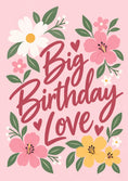 Load image into Gallery viewer, Birthdays - Personalised Card — with punch holes
