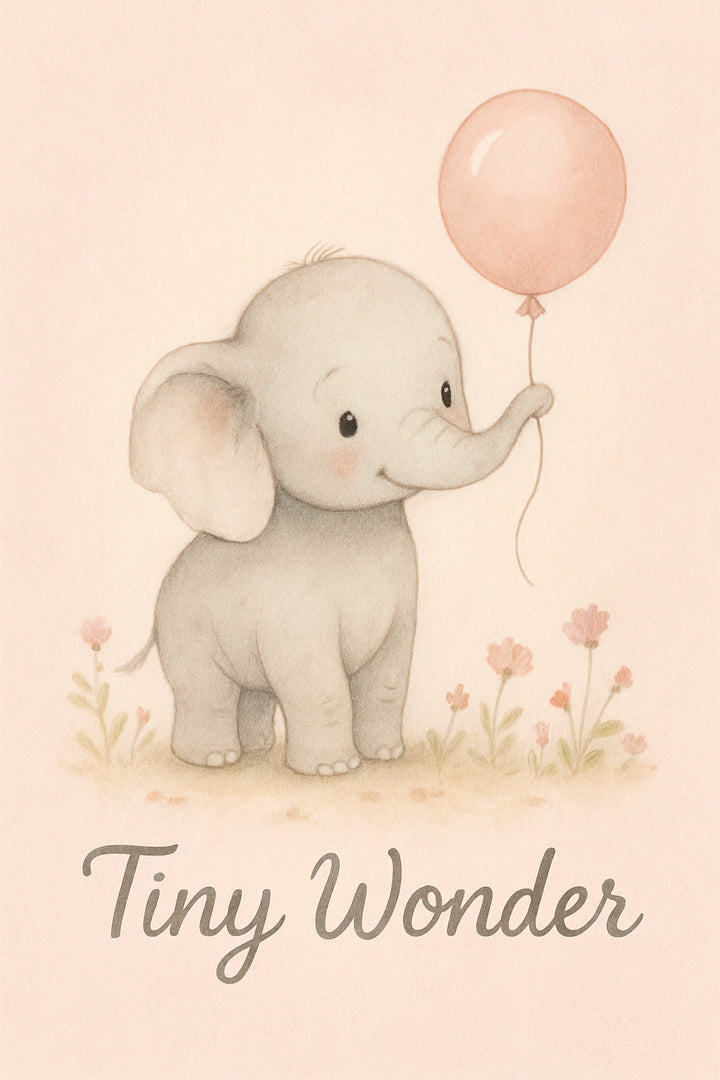 New Baby Personalised Card