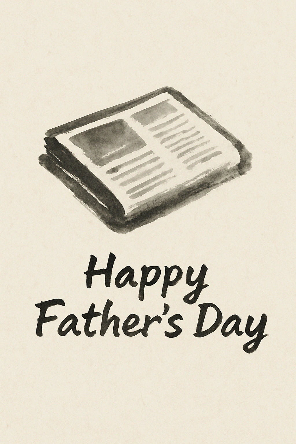 Father's Day - Personalised card