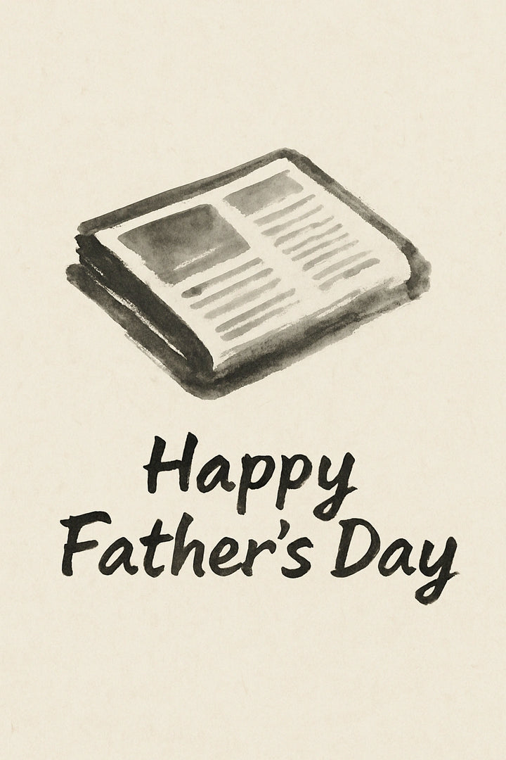 Father's Day - Personalised card