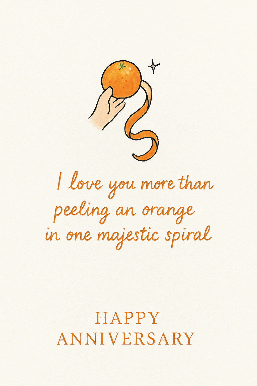Anniversary Personalised Card