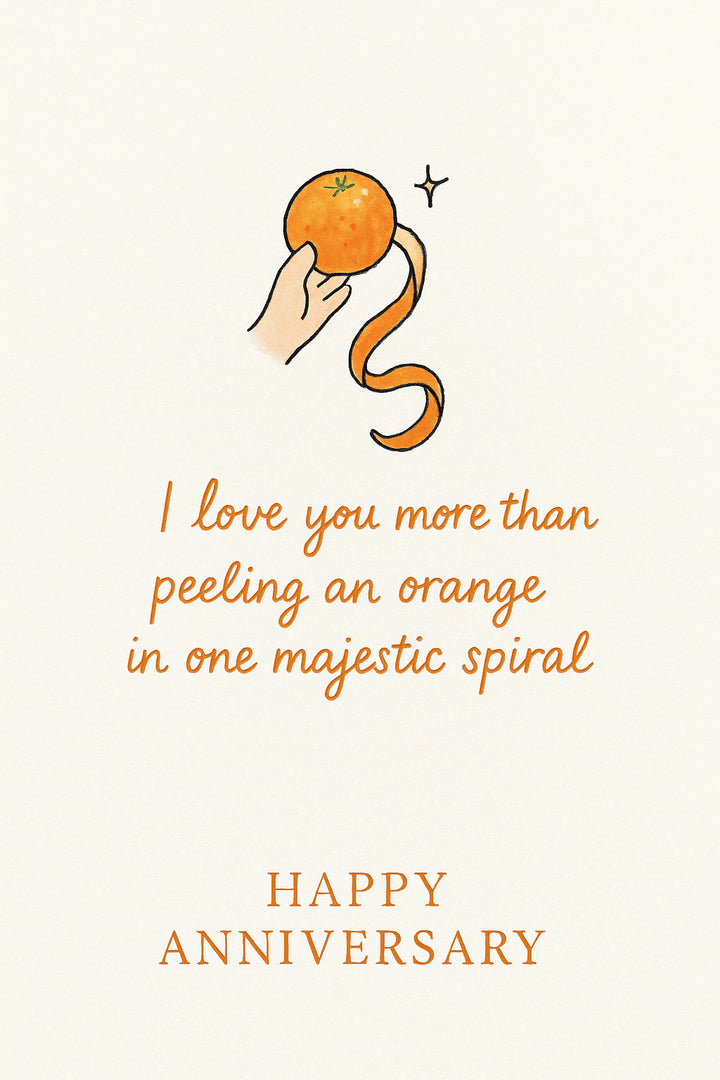 Anniversary Personalised Card