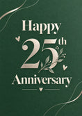 Load image into Gallery viewer, Anniversary - Personalised Card — with punch holes
