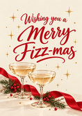 Load image into Gallery viewer, Christmas - Personalised Card — with punch holes
