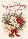Load image into Gallery viewer, Christmas - Personalised Card — with punch holes
