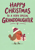 Load image into Gallery viewer, Christmas - Personalised Card — with punch holes
