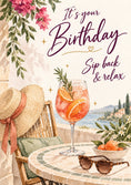 Load image into Gallery viewer, Birthdays - Personalised Card — with punch holes
