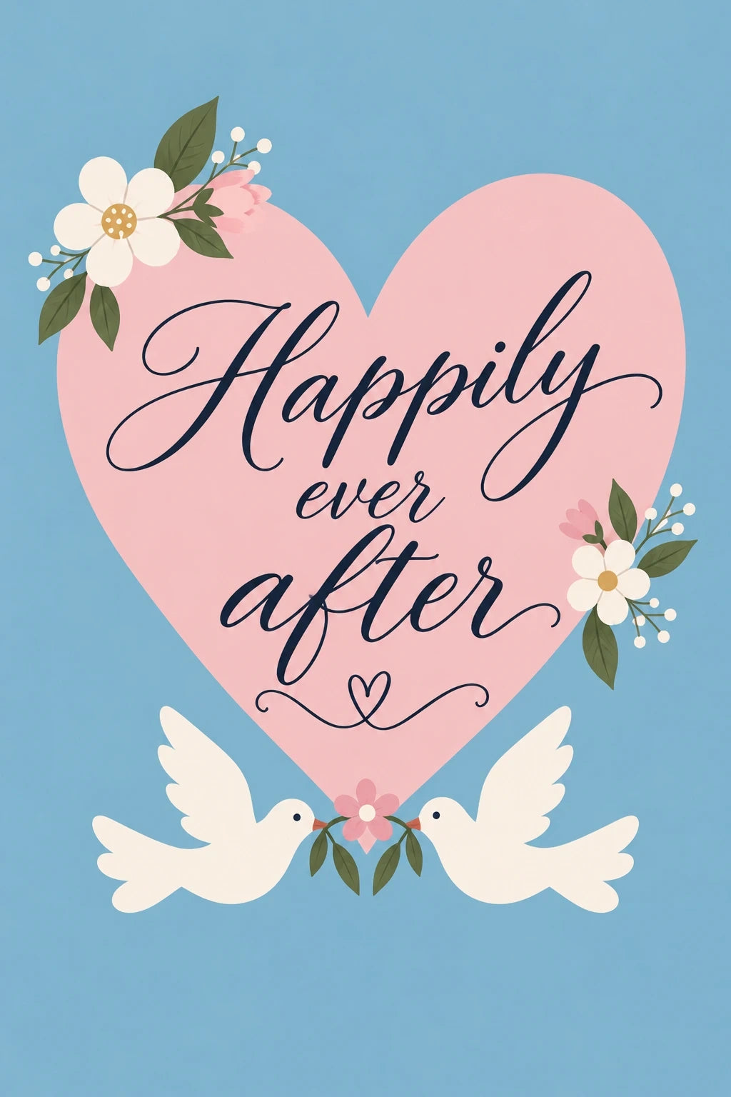 Weddings - Personalised Card — with punch holes