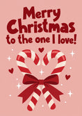 Load image into Gallery viewer, Christmas - Personalised Card — with punch holes
