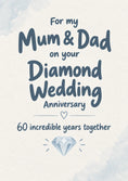 Load image into Gallery viewer, Anniversary - Personalised Card — with punch holes
