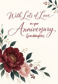 Load image into Gallery viewer, Anniversary - Personalised Card — with punch holes
