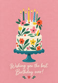 Load image into Gallery viewer, Birthdays - Personalised Card — with punch holes
