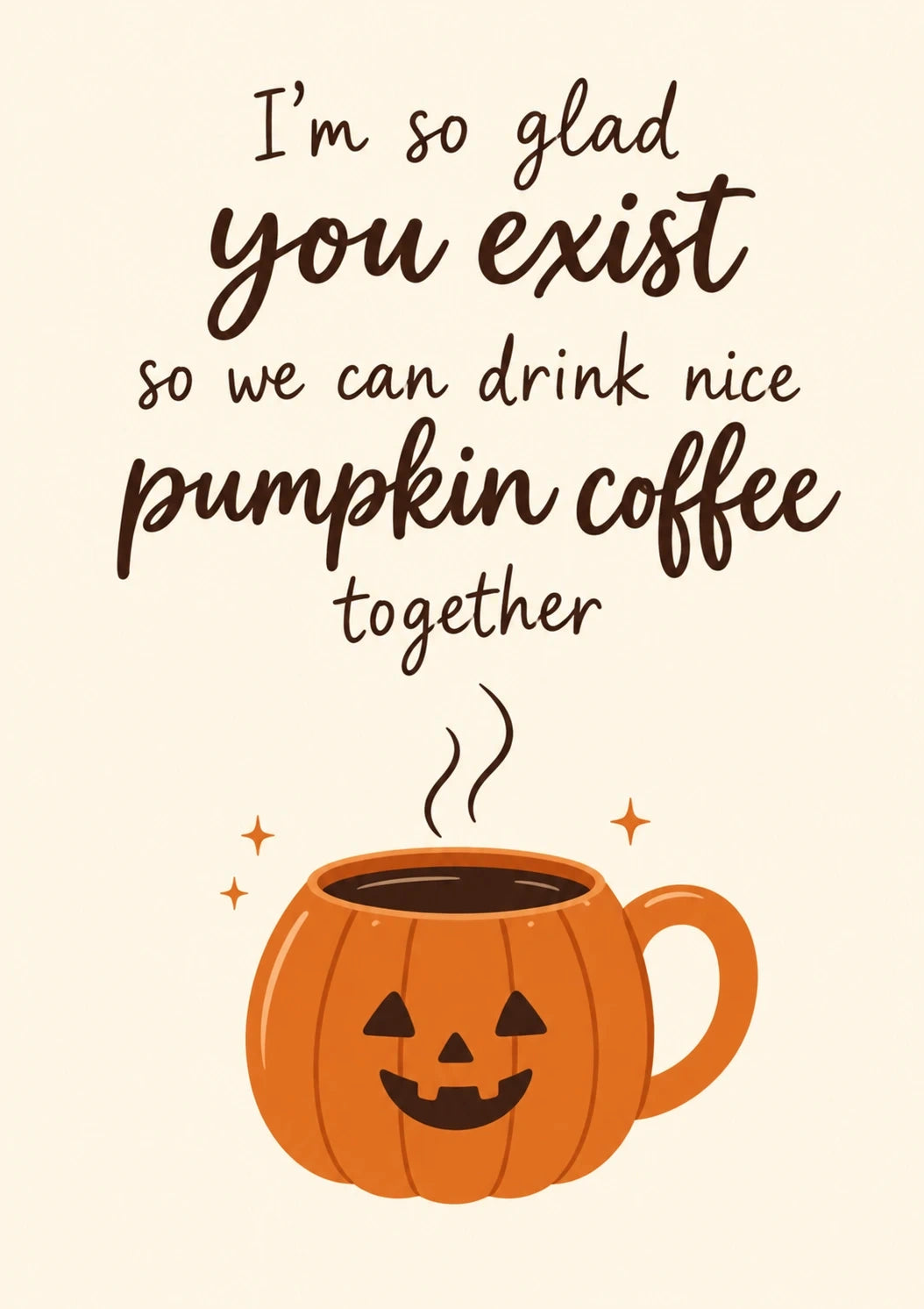 Halloween - Personalised Card — with punch holes
