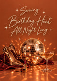 Load image into Gallery viewer, Birthdays - Personalised Card — with punch holes
