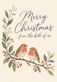 Load image into Gallery viewer, Two Robins on a Branch Birthday Card for Her
