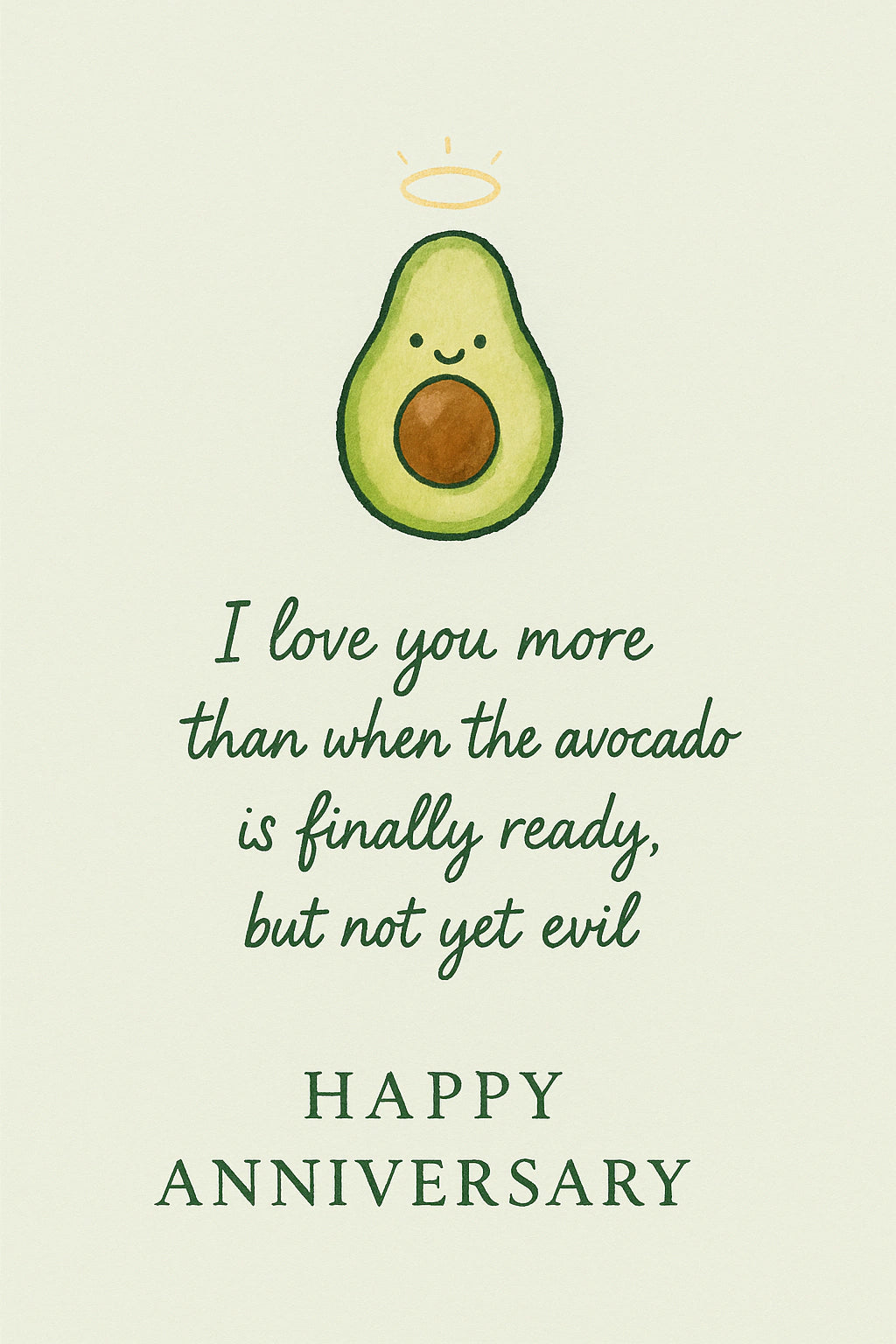 Anniversary Personalised Card