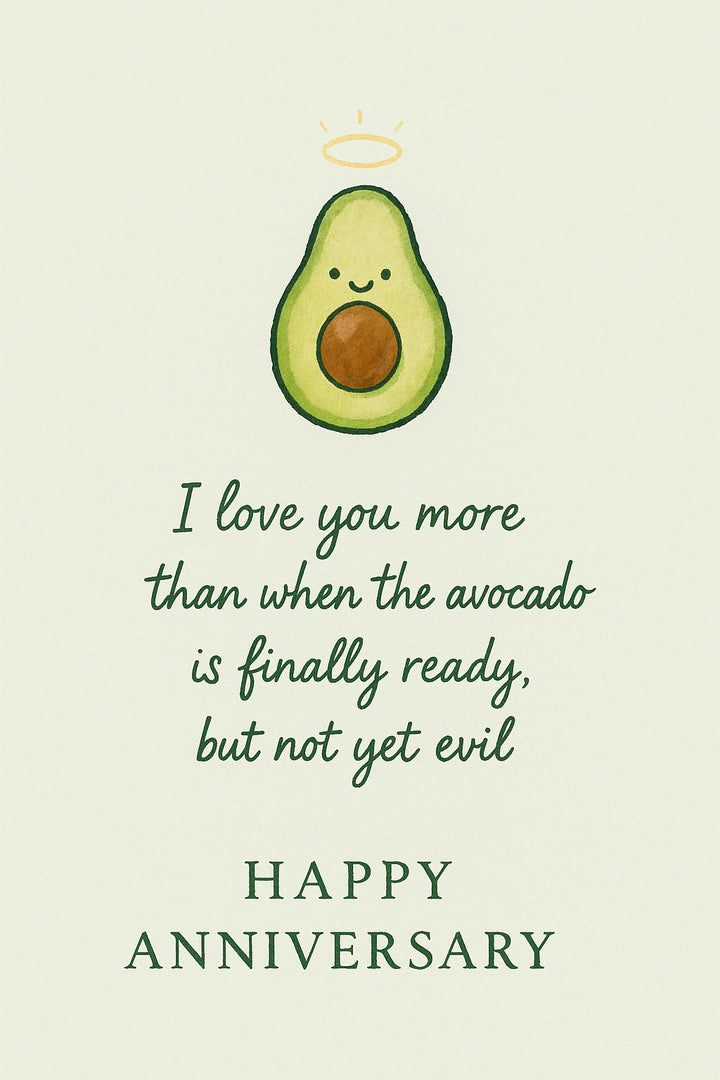 Anniversary Personalised Card