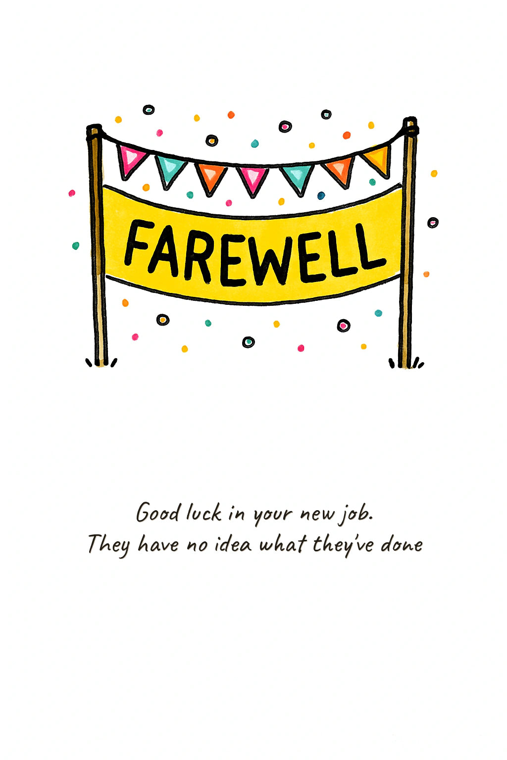 New job Personalised Card