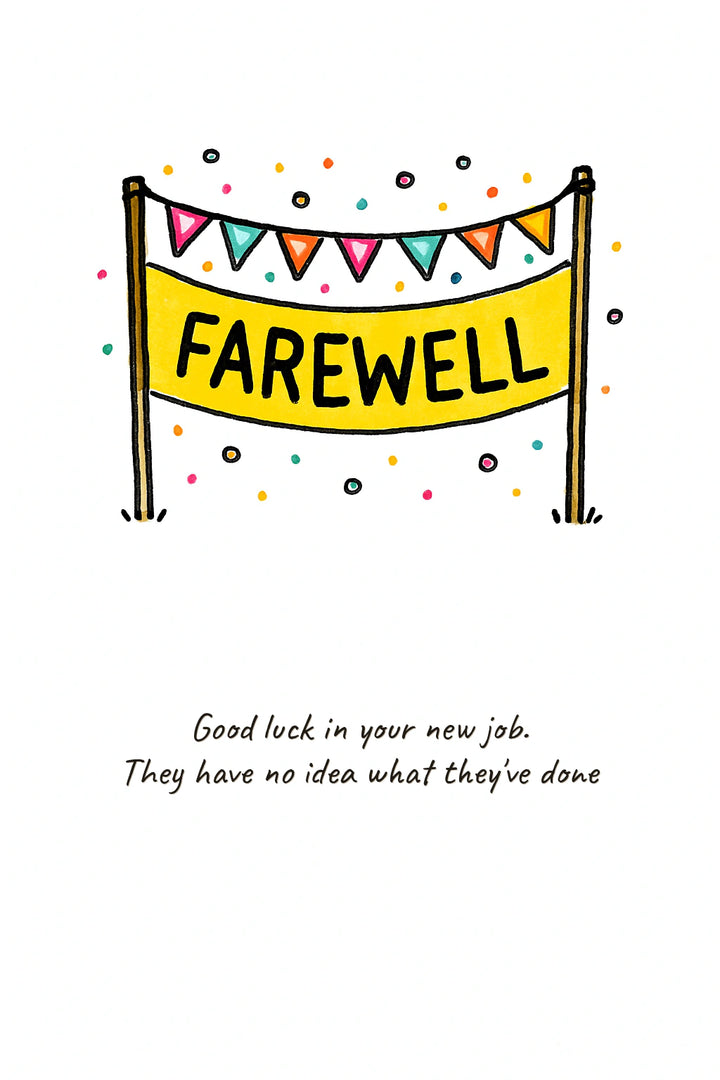 New job Personalised Card