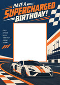 Load image into Gallery viewer, Birthdays - Personalised Card — with punch holes
