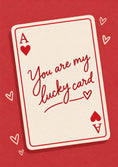 Load image into Gallery viewer, Valentine's day - Personalised Card — with punch holes
