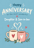 Load image into Gallery viewer, Anniversary - Personalised Card — with punch holes
