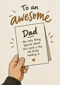 Load image into Gallery viewer, Birthdays - Personalised Card — with punch holes
