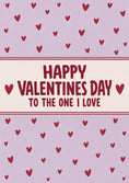 Load image into Gallery viewer, Valentine's day - Personalised Card — with punch holes
