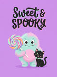 Load image into Gallery viewer, Halloween - Personalised Card — with punch holes
