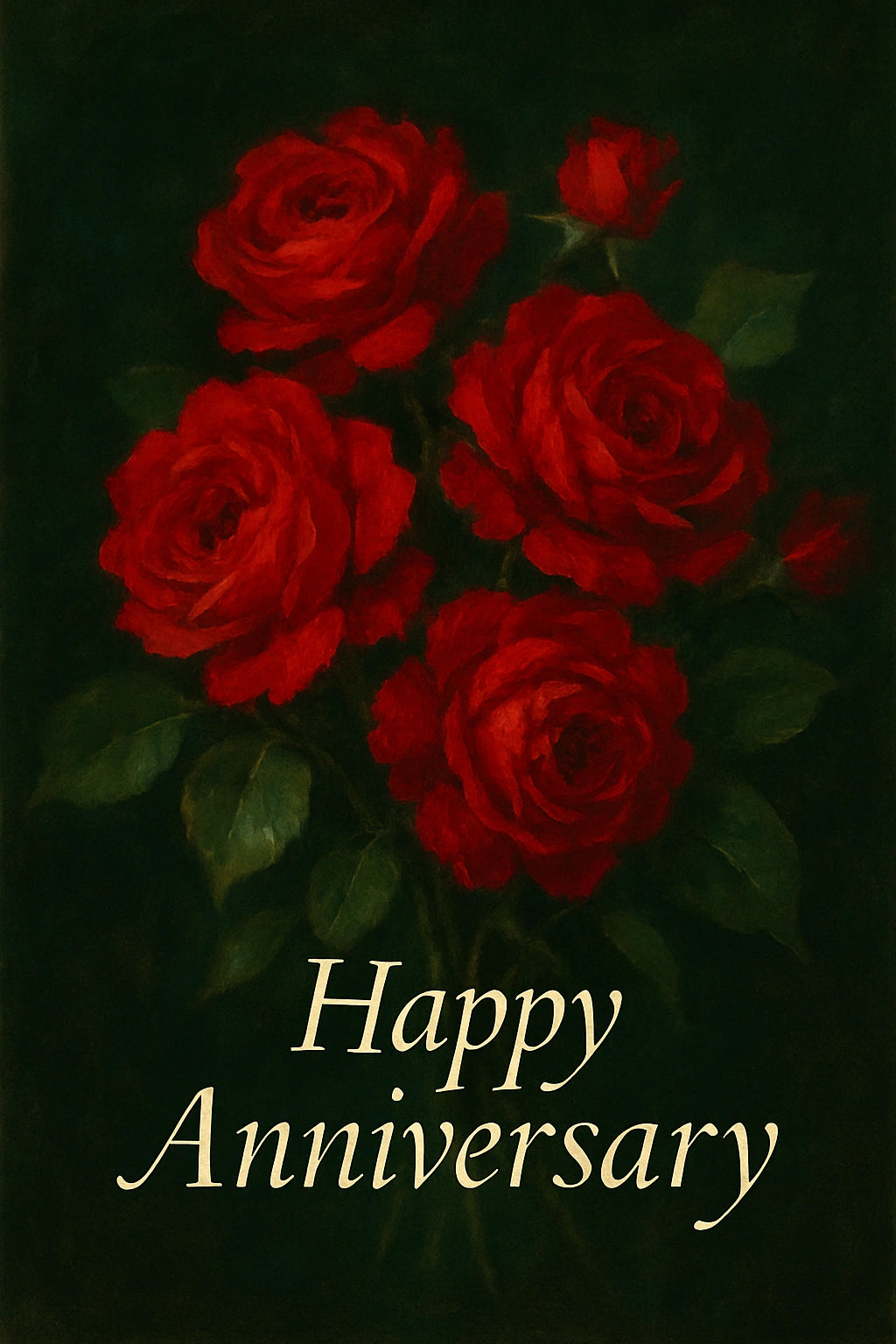 Anniversary Personalised Card