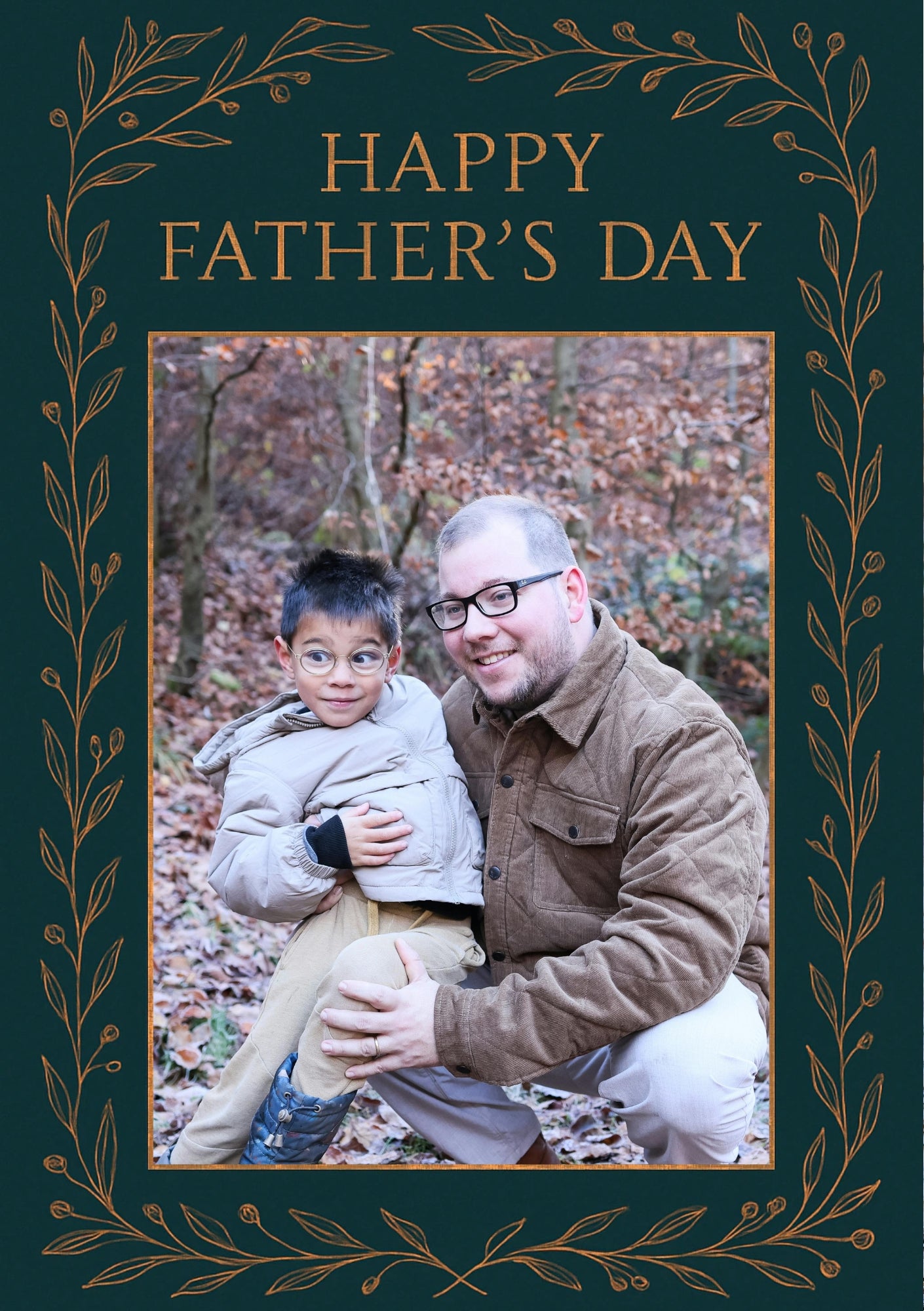 Father's Day - Personalised card