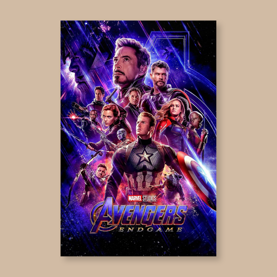 Avengers Endgame A3 Movie Poster – 250GSM