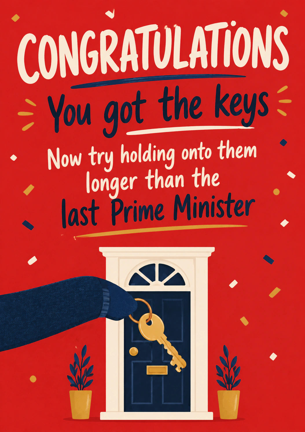Congratulations - Personalised Card