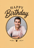 Load image into Gallery viewer, Birthdays - Personalised Card — with punch holes
