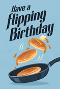 Load image into Gallery viewer, Funny Flipping Pancake Pun 20th Birthday Card
