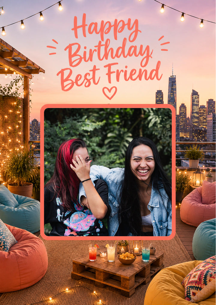 Birthdays - Personalised Card