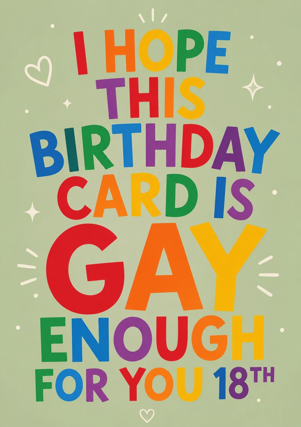 Birthdays - Personalised Card