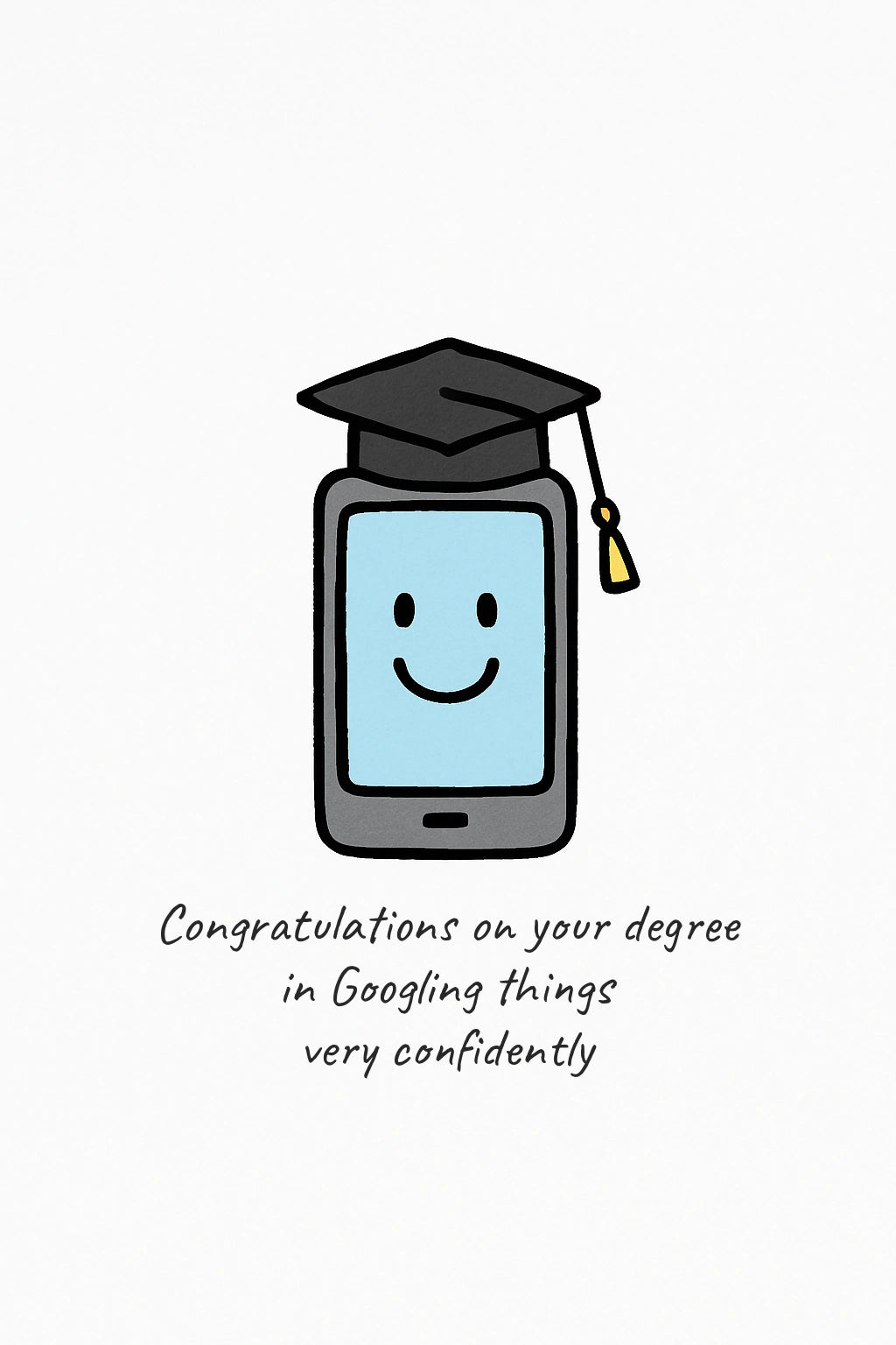 Graduation Personalised Card