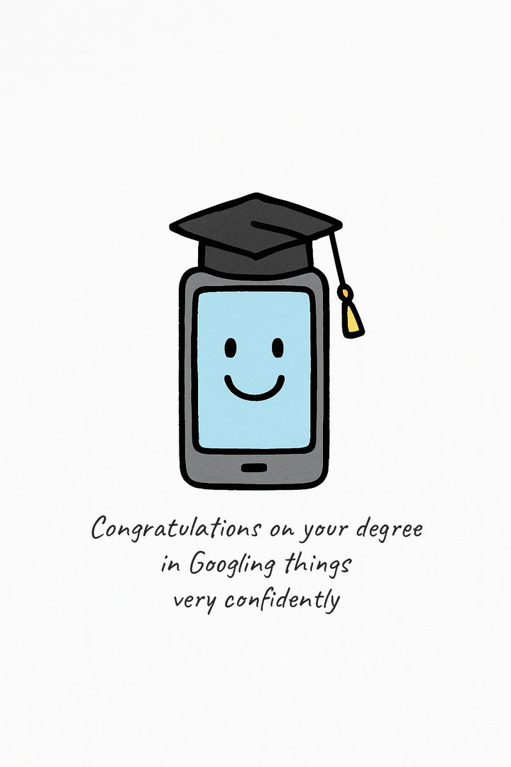 Graduation Personalised Card