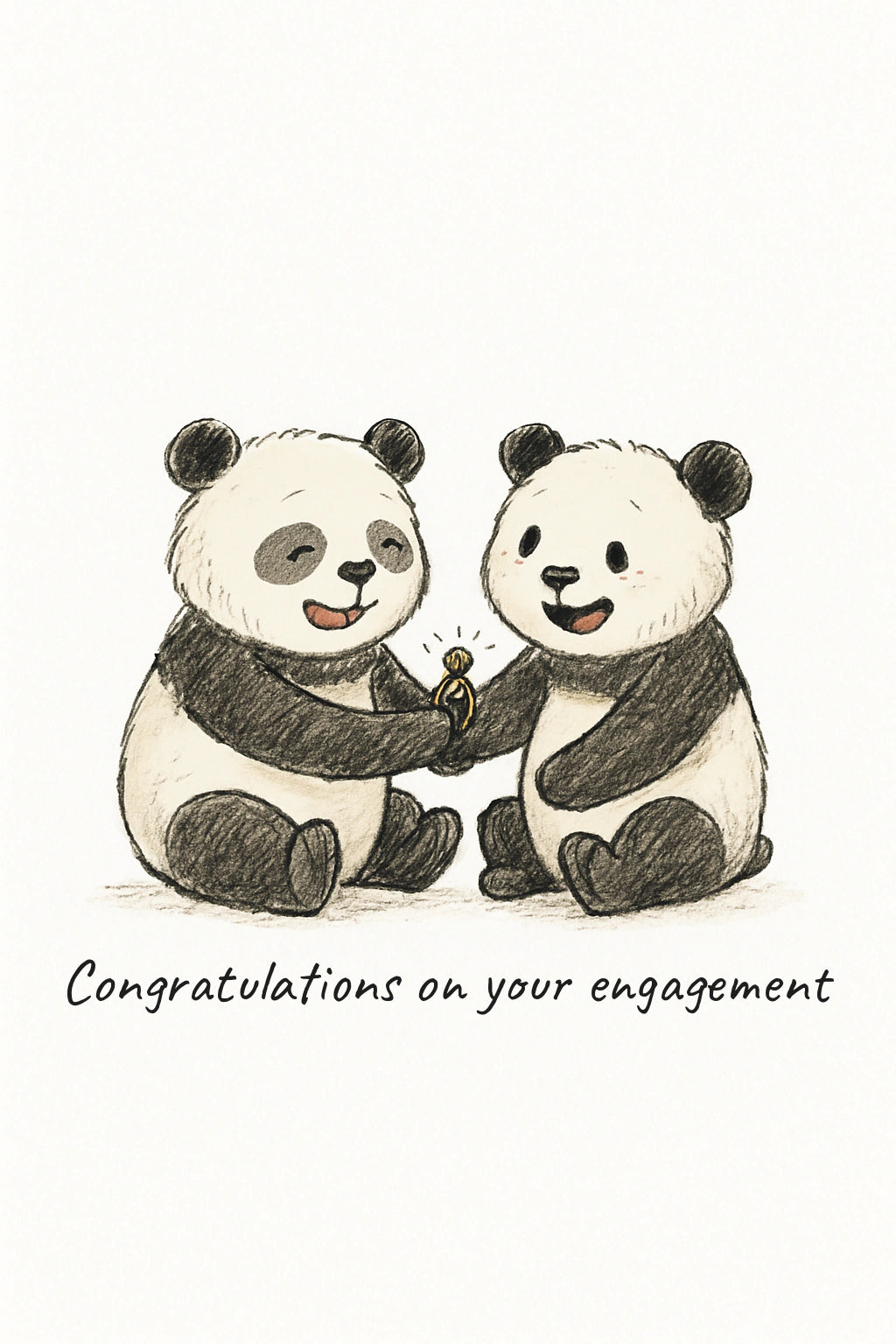 Engagement Personalised Card