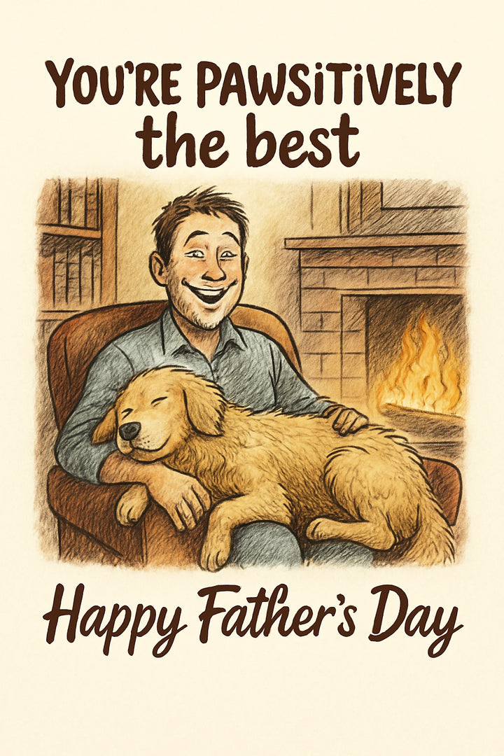 Father's Day - Personalised card