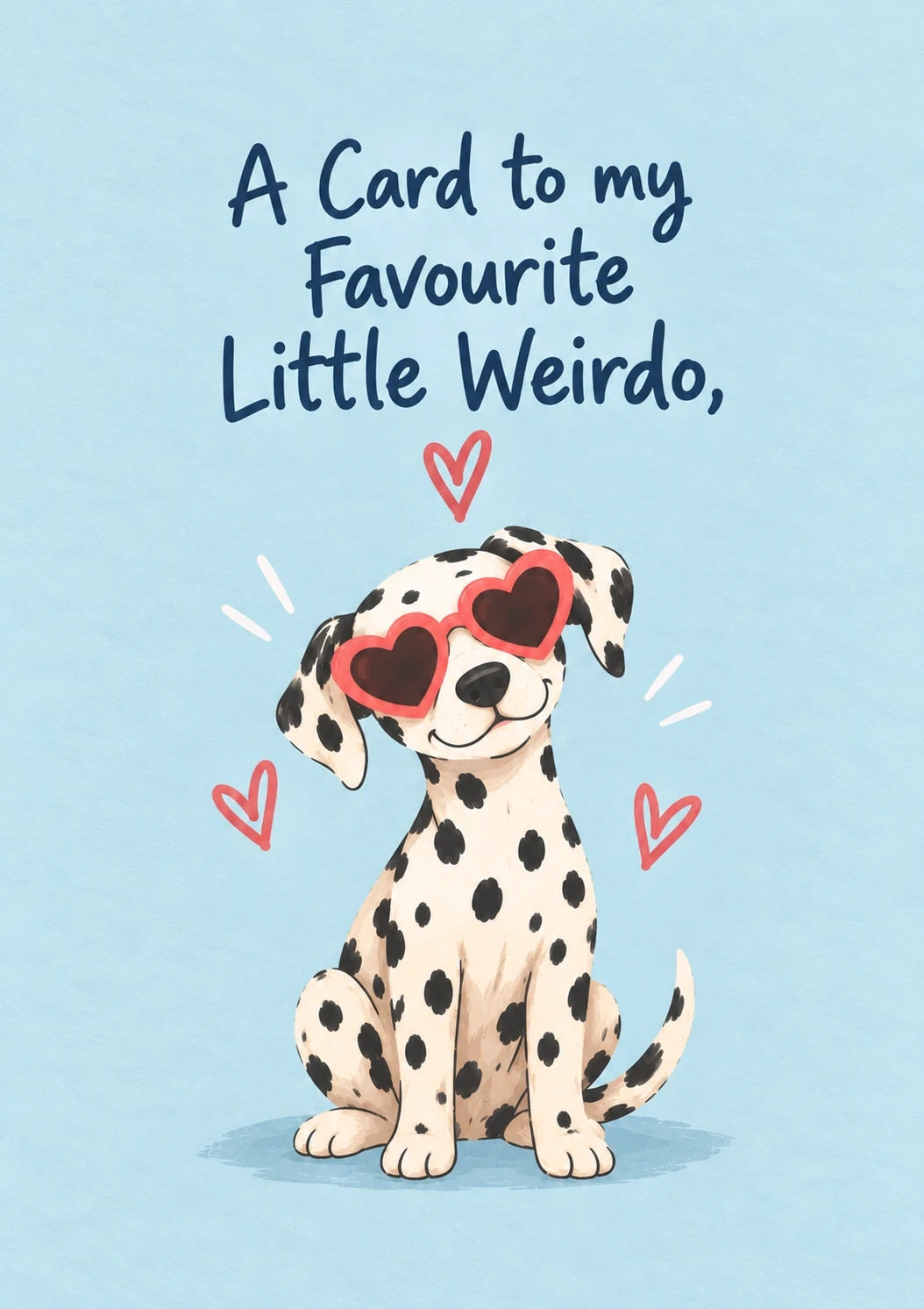 Anniversary - Personalised Card — with punch holes