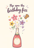 Load image into Gallery viewer, Birthdays - Personalised Card — with punch holes
