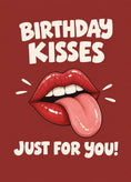 Load image into Gallery viewer, Birthdays - Personalised Card — with punch holes
