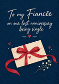 Load image into Gallery viewer, Anniversary - Personalised Card — with punch holes
